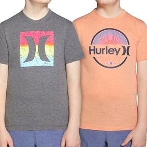 Set of 2 boys Hurley shirts size 18/20